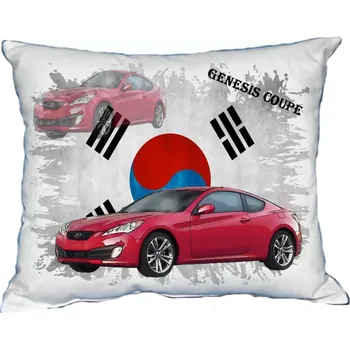 Povlak na polštářek Polštářek s osobním autem Hyundai Genesis Coupe (Polštářek s osobním autem )