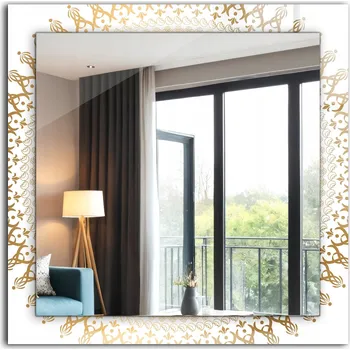 Zrcadlo Nástěnné Zrcadlo Tulup čtverec 600 x 600 mm