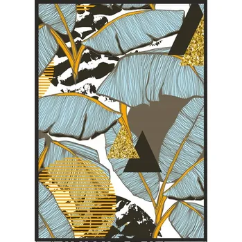 Obraz OBRAZ PLAKÁT V RÁMU 33x43 cm Listy P1347