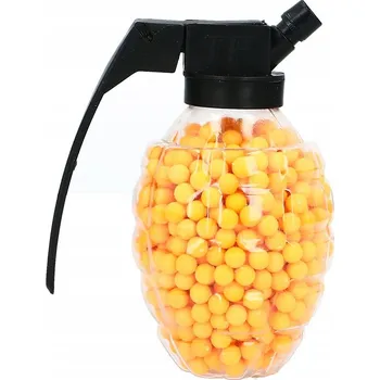 Dětská zbraň VELKÝ GRANÁT ASG KULIČKY 6mm 800 KUSŮ PAINTBALL