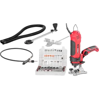 Příslušenství k frézce Fréza Strend Pro, 550W, multifunkčná, sada 287 ks, multifunkčný nástroj