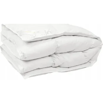přikrývka Péřová Přikrývka 180x200 Celoroční Exclusive, 95% Peří, 100% Bílá Bavlna