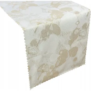 ubrus Běžec na stůl zlatý 140 x 40 cm