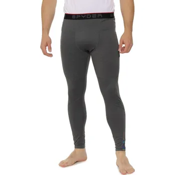Pánské termo spodky Spyder Active pánské termoprádlo spodky na sport šedé Velikost: L