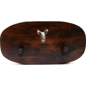 Věšák Šatní ramínko dřevěný Art-Dog odstíny hnědé