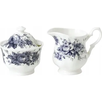 Cukřenka ROY KIRKHAM, cukřenka a džbánek/mlékovka - BLUE CHINTZ