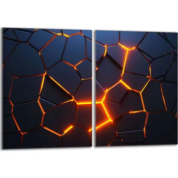 Kuchyňské prkénko Krájecí deska TMK ArtDeko sklo 2 ks