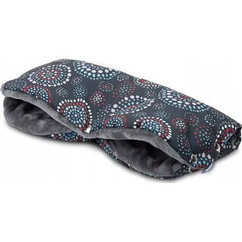 Kočárek Rukávník na kočárek Sensillo Rozety černý