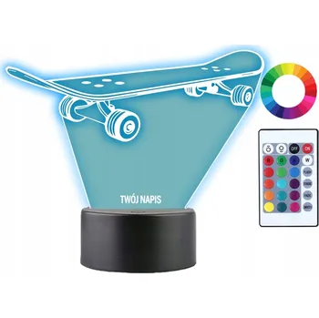 Lampička Plexido vícebarevná Noční lampa