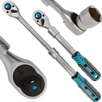 Ráčna Prodloužená ráčna 1/4" teleskopická Farys