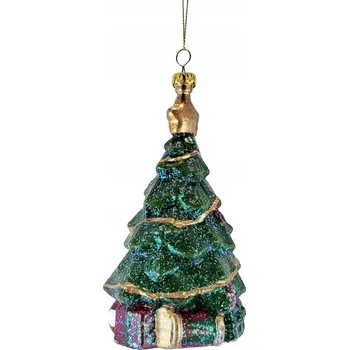 Vánoční ozdoba VÁNOČNÍ OZDOBA NA STROMEČEK - HVĚZDA 12 CM