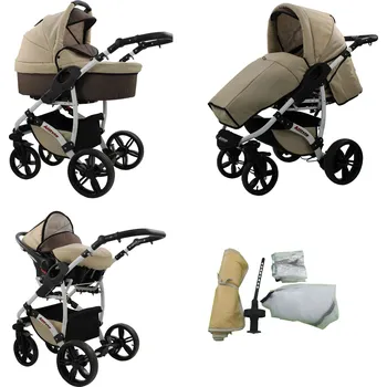 Kočárek DĚTSKÝ KOČÁREK ALLIVIO 3V1 LNU KAREX A