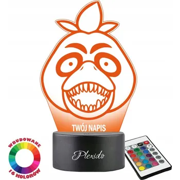 Lampička Plexido vícebarevná Noční lampa