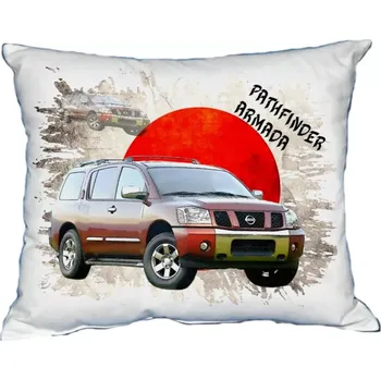 Povlak na dekorativní polštářek Polštářek s osobním autem Nissan Pathfinder Armada (Polštářek s osobním autem )