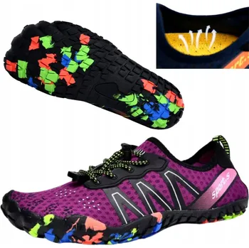 Boty do vody BOTY DO VODY NA PLÁŽ, PROTI JEŽKŮM, KAMENÍM, KORÁLŮM, PRO PLAVÁNÍ A PRO OTUŽILCE - VELIKOST 42