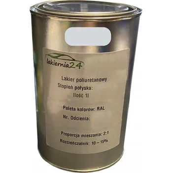 Lak na dřevo Barva Polyuretanová průmyslová barva, polyuretanový lak 1l lesk 2:1 RAL 7035