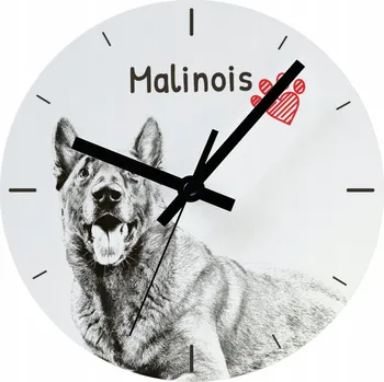 Hodiny Nástěnné hodiny Art-Dog bílé 20 cm