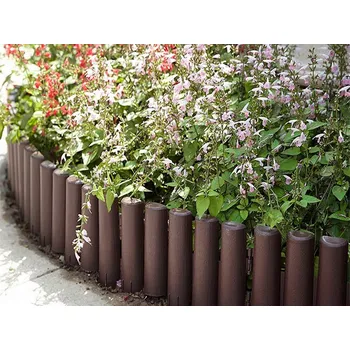 Zahradní obrubník Deminas Okouzlující zahradní palisáda - zahradní lemovací panely