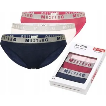 Kalhotky Kalhotky kalhotky MUSTANG bavlna / modal 3PAK vel. S