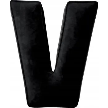 Polštář Yellow Tipi Polštář písmeno V