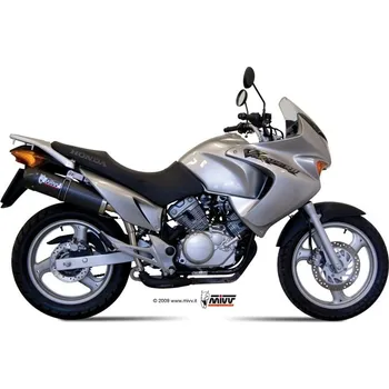 Výfuk pro motocykl MIVV Oválná karbonová krytka Slip-On Carbon Honda XL125 Varadero H.044.L3C