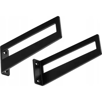 Věšák Držák police černý - WFS