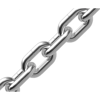 Řetěz Nerezový kalibrovaný řetěz DIN 766, průměr 10 mm