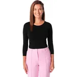 Dámské bavlněné triko Cityzen Diez s 3/4 rukávem Barva: Černá, Velikost: 34