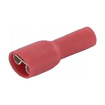 elektrický kabel Izolovaná kabelová koncovka červená 0,5-1,0 mm²