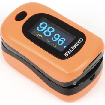 Měřič tělesných funkcí GIMA OXY-4 prstový pulzní oxymetr oranžová