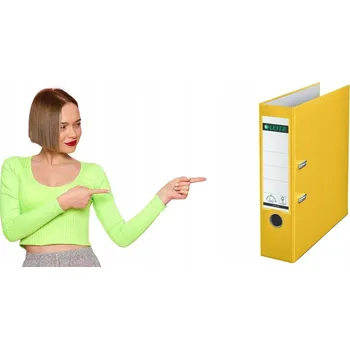 Pořadač Leitz 10155015 A4 žlutý