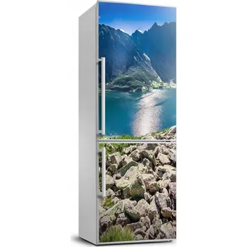 Fototapeta Foto Samolepka na ledničku Černé pleso Tatry 70x190