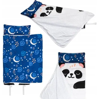 Spacák Dětský spací pytel PANDA 110x60 cm, Lehký a skladný dětský spacák