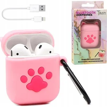 Sluchátka BEZDRÁTOVÁ SLUCHÁTKA PRO DĚTI RŮŽOVÁ TWS BLUETOOTH SLUCHÁTKA DO UŠÍ