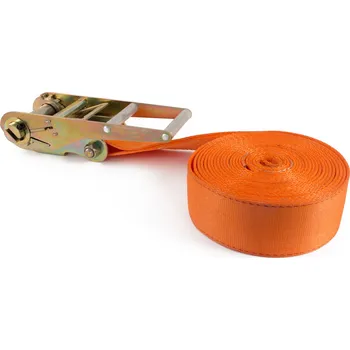 Upínací popruh Jednodílný spanzet s ráčnou, délka 6 m, šířka 35 mm