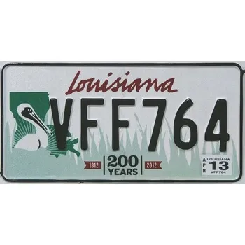 Obraz Cedule značka Lousiana 200 Years