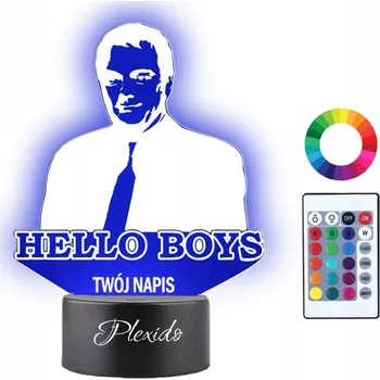 Lampička Plexido vícebarevná Noční lampa