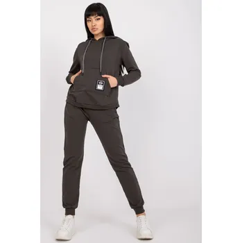 RELEVANCE Tepláková souprava Stylora khaki Velikost: S/M