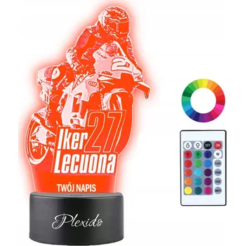 Lampička Noční lampa Plexido vícebarevná