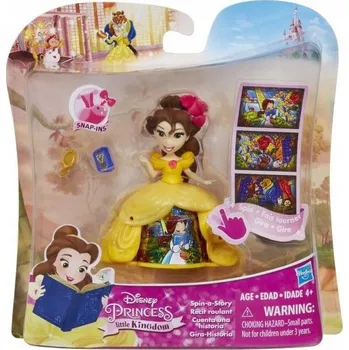 Panenka Mini figurka Disney Princess v plesových šatech, Kráska (Belle) Hasbro B8962/B8964