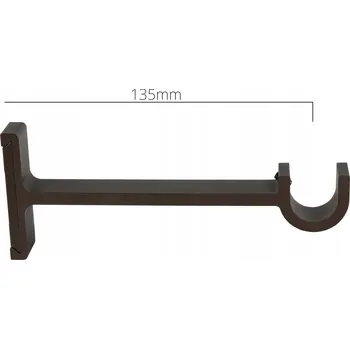 IP kamera Držák Garnýže BOJANEK jednoduchý 19mm Bronzový