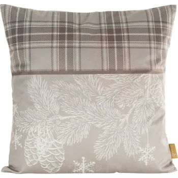 Povlečení Vánoční dekorační povlečení na polštář HOLLY 60x60 cm