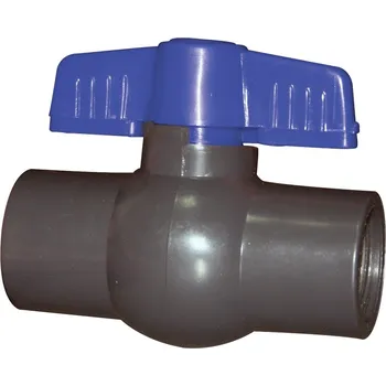 Ventil Plastový dvoucestný ventil 1/2"