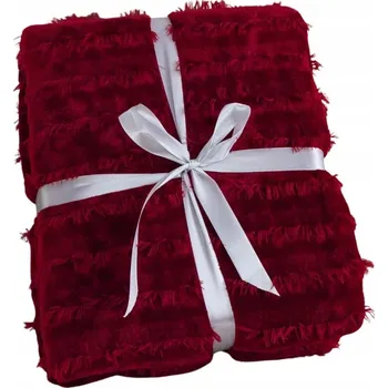 deka Deka abcfirany.pl polyester 150 cm x 200 cm červená