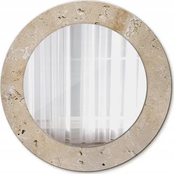 Zrcadlo Dekorativní zrcadlo s rámem Imitace kamene 50 cm