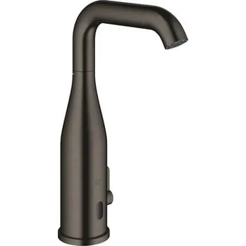 Vodovodní baterie Vysoká umyvadlová baterie GROHE Essence E se senzorem Brushed Hard Graphite 36445AL0
