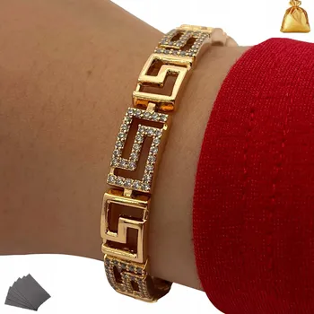 Náramek Dámský náramek pozlacený z 18karátové chirurgické OCEL