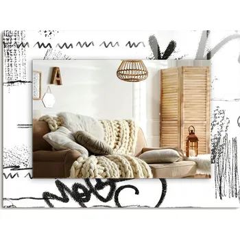 Zrcadlo Zrcadlo Prismalumino nástěnné obdélníkové 800 x 600 mm