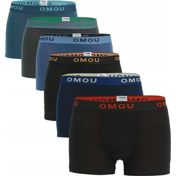 Boxerky 6x Pánské bavlněné boxerky Slipy Mix Sada Bavlna Komplet XXL