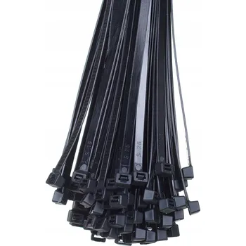 Stahovací páska Stahovací pásky na stahovací pásky pásky 2,5x100 černé, 100 kusů